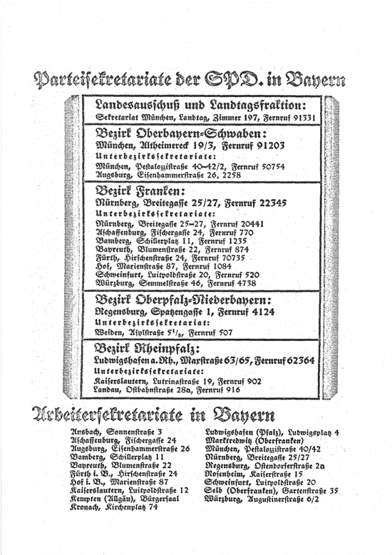 Der arme Konrad – Kalender für das schaffende Volk, Ausgabe 1930