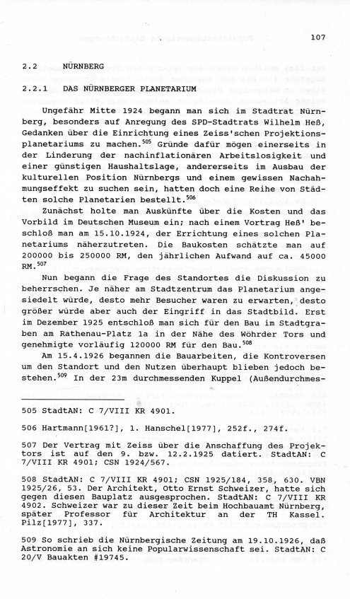 1991 Astronomie in Bayern 1914 - 1945 / Freddy Litten