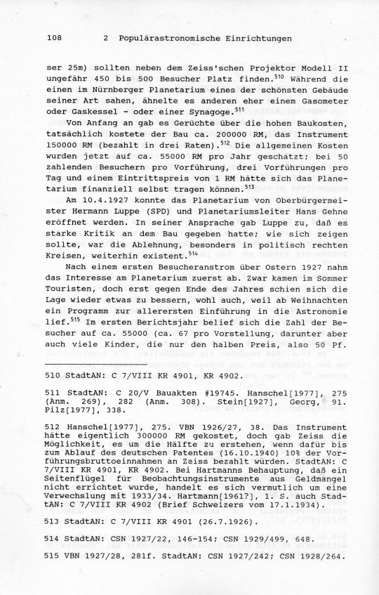 1991 Astronomie in Bayern 1914 - 1945 / Freddy Litten