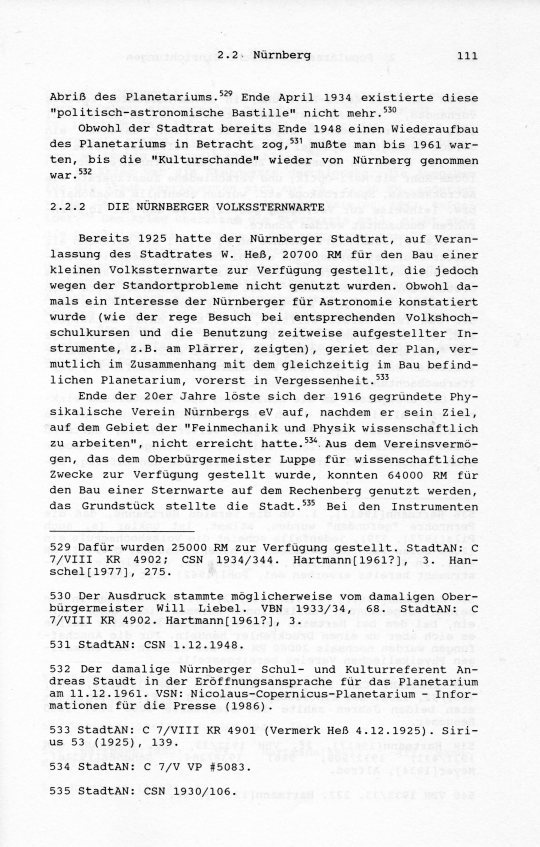 1991 Astronomie in Bayern 1914 - 1945 / Freddy Litten