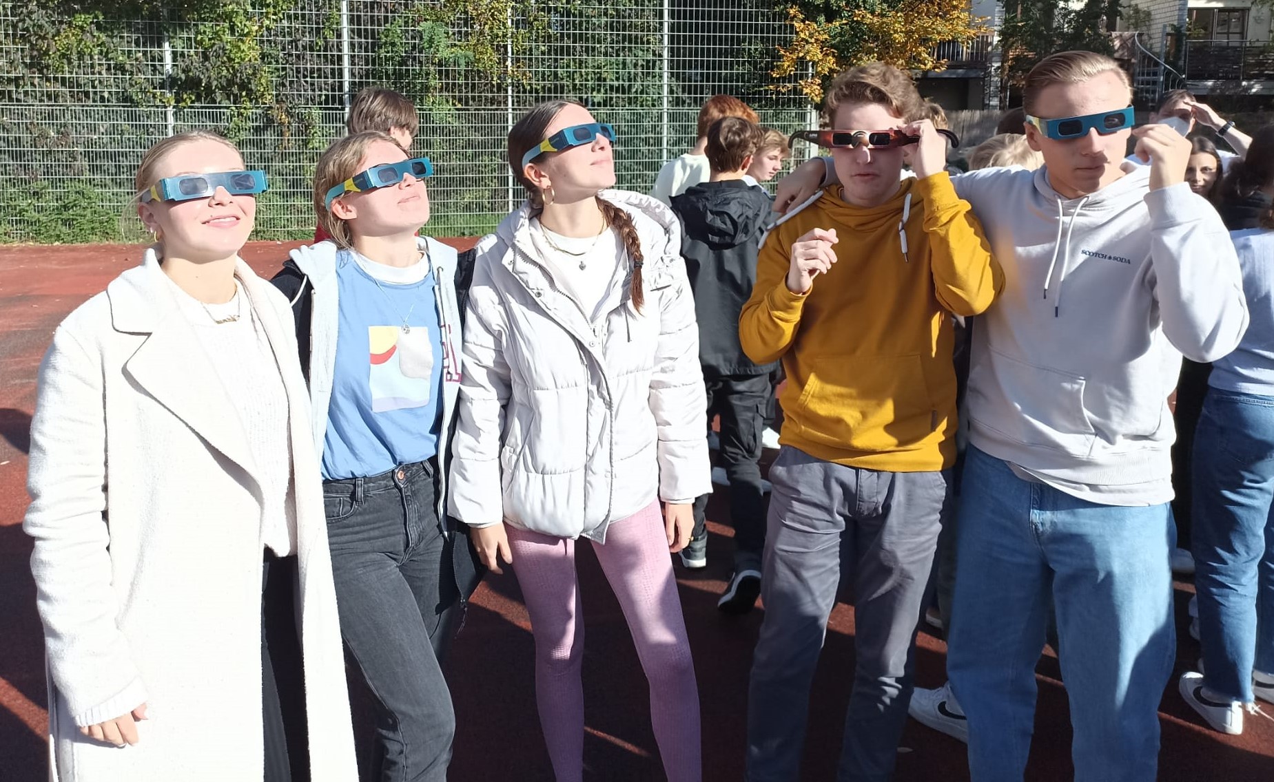 Sonnenbeobachtung an der Wilhelm-Löhe-Schule